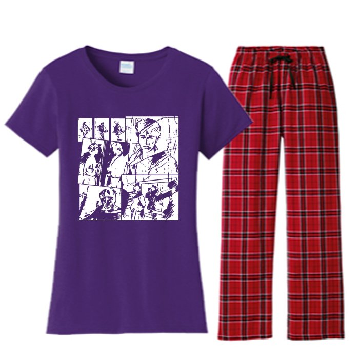 Take On Me A Ha Fashion Fashion Pop Women's Flannel Pajama Set