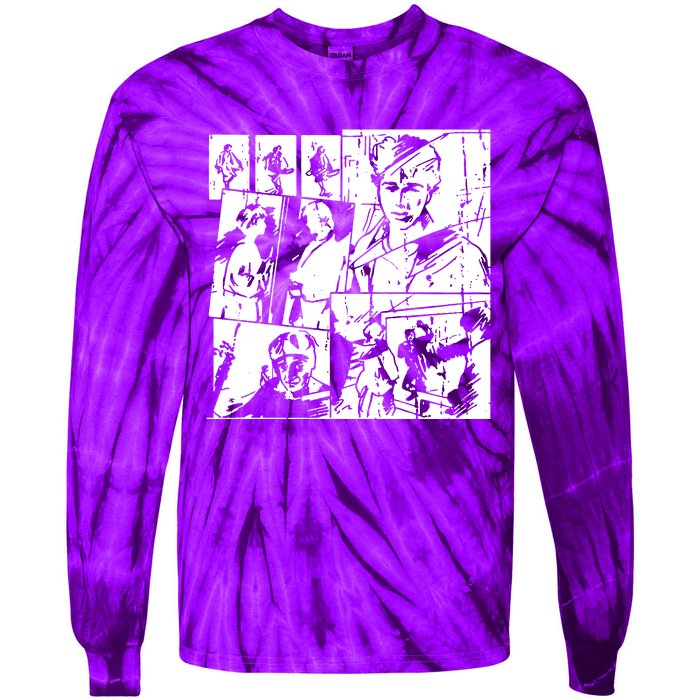 Take On Me A Ha Fashion Fashion Pop Tie-Dye Long Sleeve Shirt