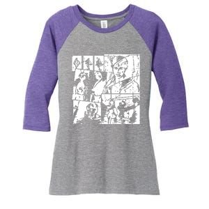 Take On Me A Ha Fashion Fashion Pop Women's Tri-Blend 3/4-Sleeve Raglan Shirt