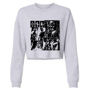 Take On Me A Ha Fashion Fashion Pop Cropped Pullover Crew