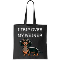 Tripping Over My Weiner Funny Dachshund Doxie Weiner Gift Bag