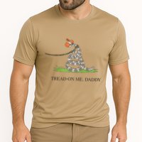 Tread On Me Daddy Snake Funny Saying Humor Cooling Performance Crew T-Shirt