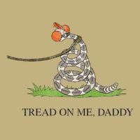 Tread On Me Daddy Snake Funny Saying Humor Cooling Performance Crew T-Shirt