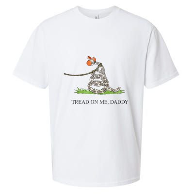Tread On Me Daddy Snake Funny Saying Humor Sueded Cloud Jersey T-Shirt