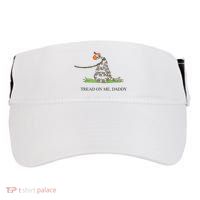 Tread On Me Daddy Snake Funny Saying Humor Adult Drive Performance Visor