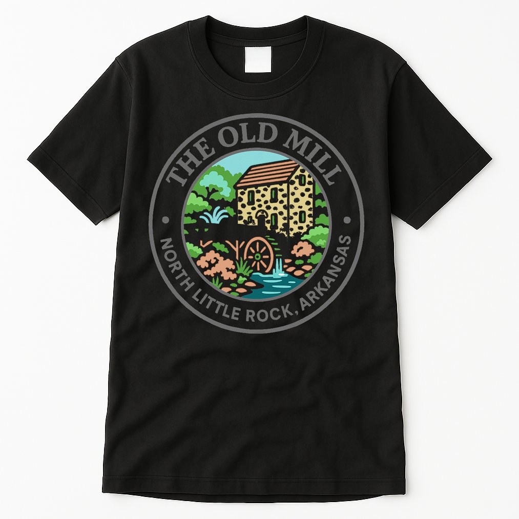 The Old Mill In North Little Rock Arkansas Tall T-Shirt