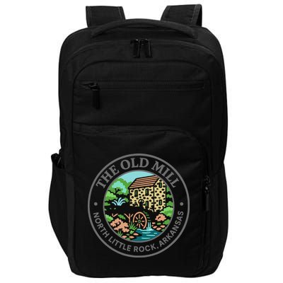 The Old Mill In North Little Rock Arkansas Impact Tech Backpack