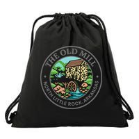 The Old Mill In North Little Rock Arkansas Drawstring Bag