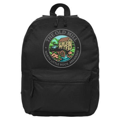 The Old Mill In North Little Rock Arkansas 16 in Basic Backpack