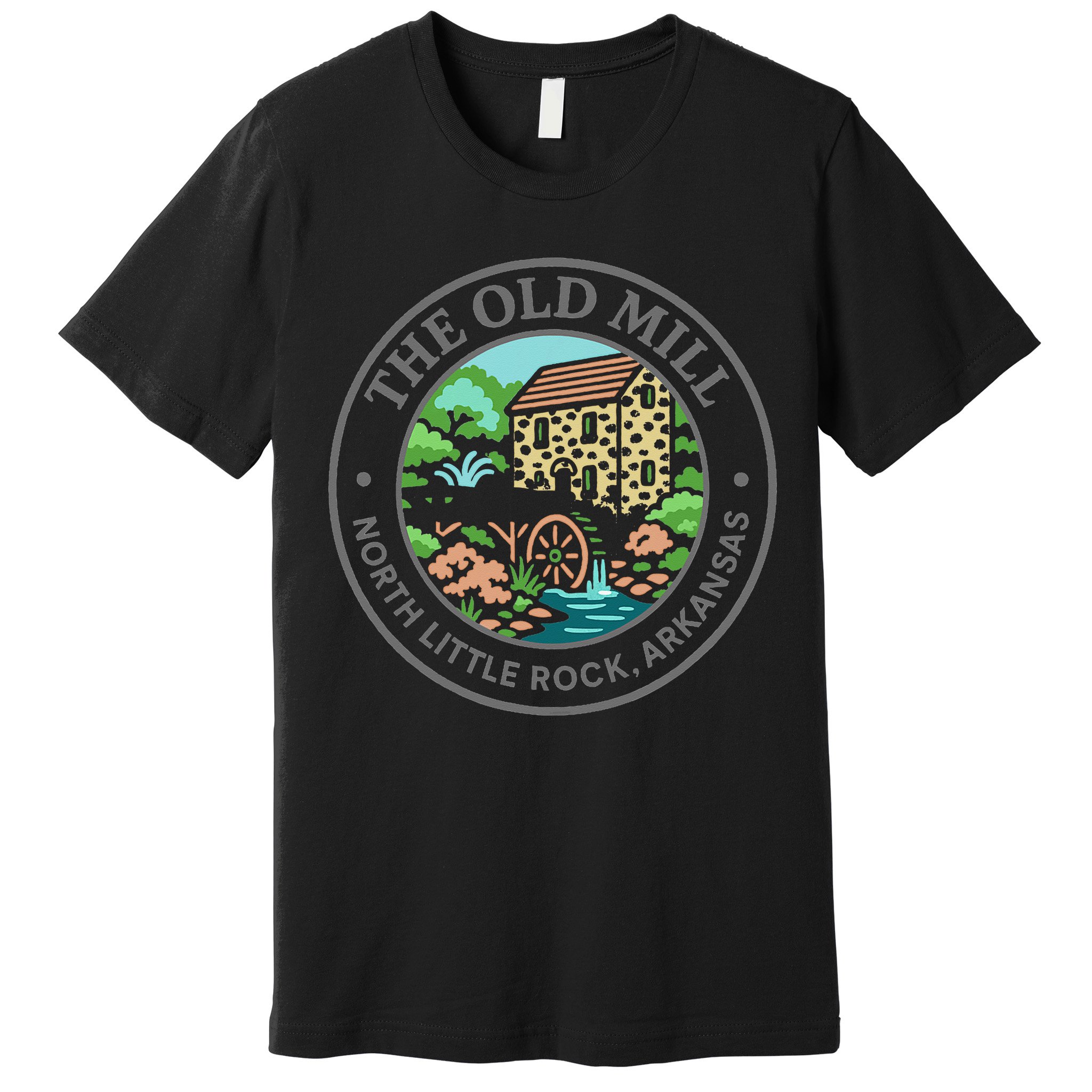 The Old Mill In North Little Rock Arkansas Premium T-Shirt