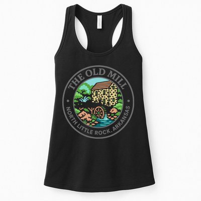 The Old Mill In North Little Rock Arkansas Womens Tank Top