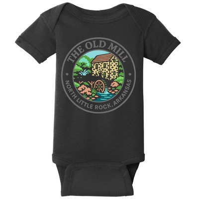 The Old Mill In North Little Rock Arkansas Baby Bodysuit