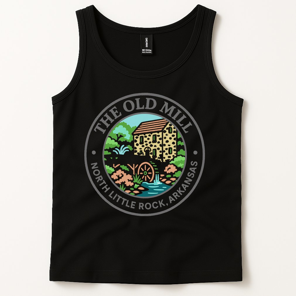 The Old Mill In North Little Rock Arkansas Tank Top