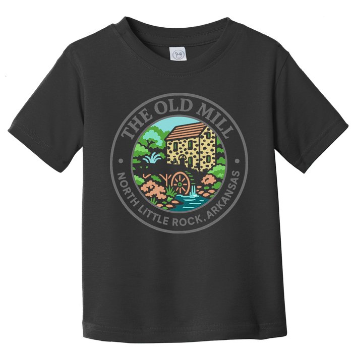 The Old Mill In North Little Rock Arkansas Toddler T-Shirt