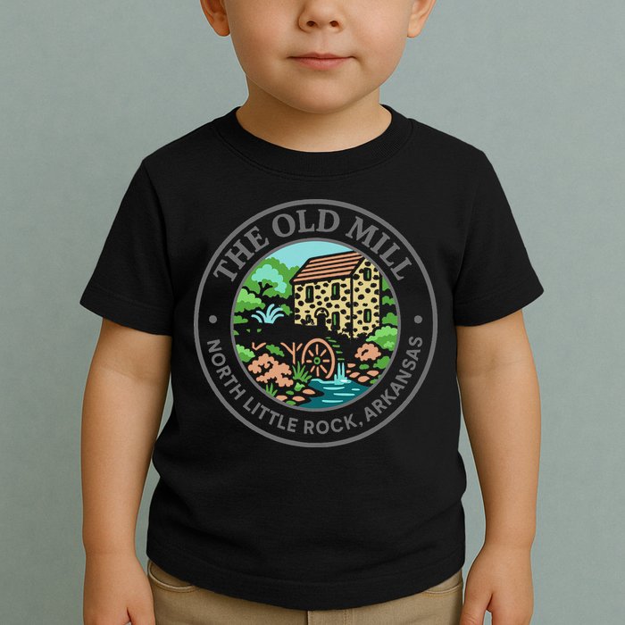 The Old Mill In North Little Rock Arkansas Toddler T-Shirt