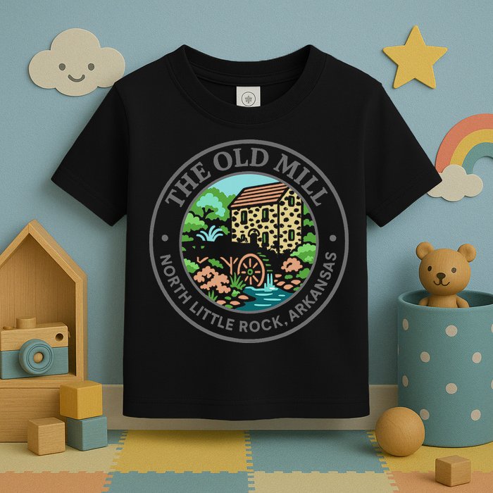 The Old Mill In North Little Rock Arkansas Toddler T-Shirt