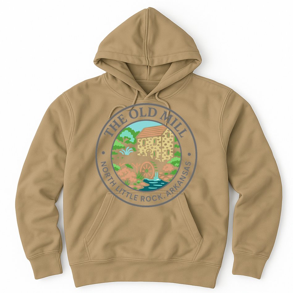 The Old Mill In North Little Rock Arkansas Hoodie