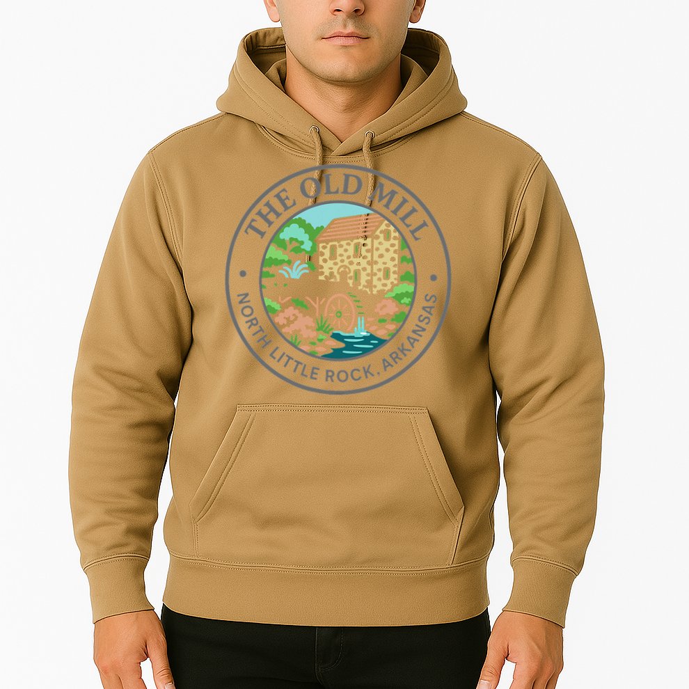 The Old Mill In North Little Rock Arkansas Hoodie
