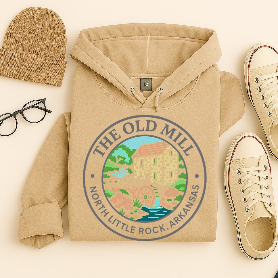 The Old Mill In North Little Rock Arkansas Hoodie