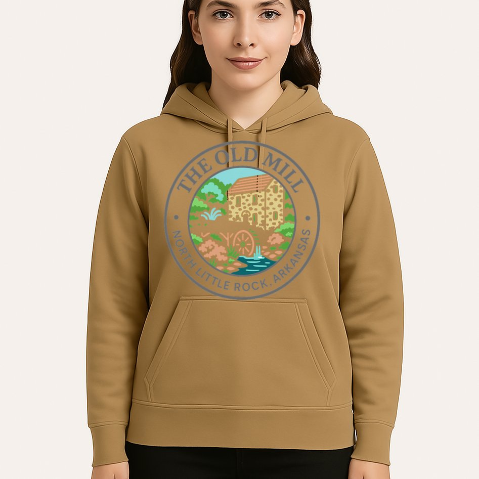 The Old Mill In North Little Rock Arkansas Hoodie