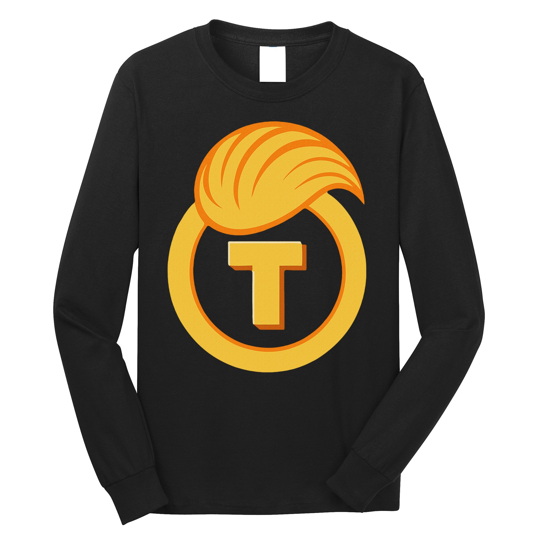 Trump Official Meme Coin Crypto President Long Sleeve Shirt