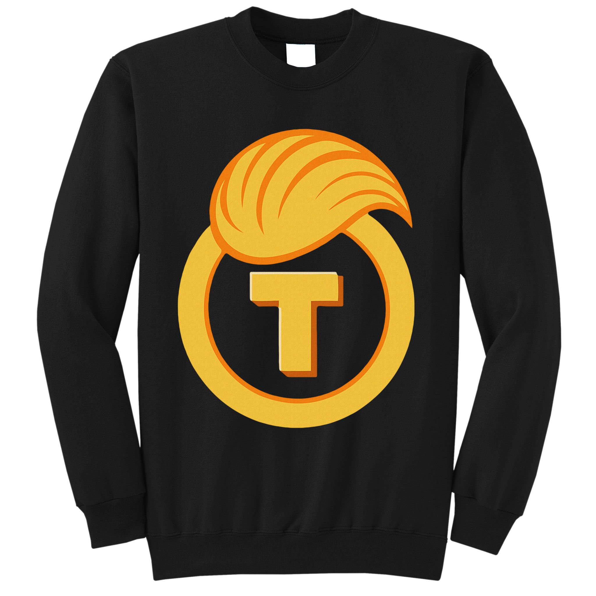 Trump Official Meme Coin Crypto President Sweatshirt