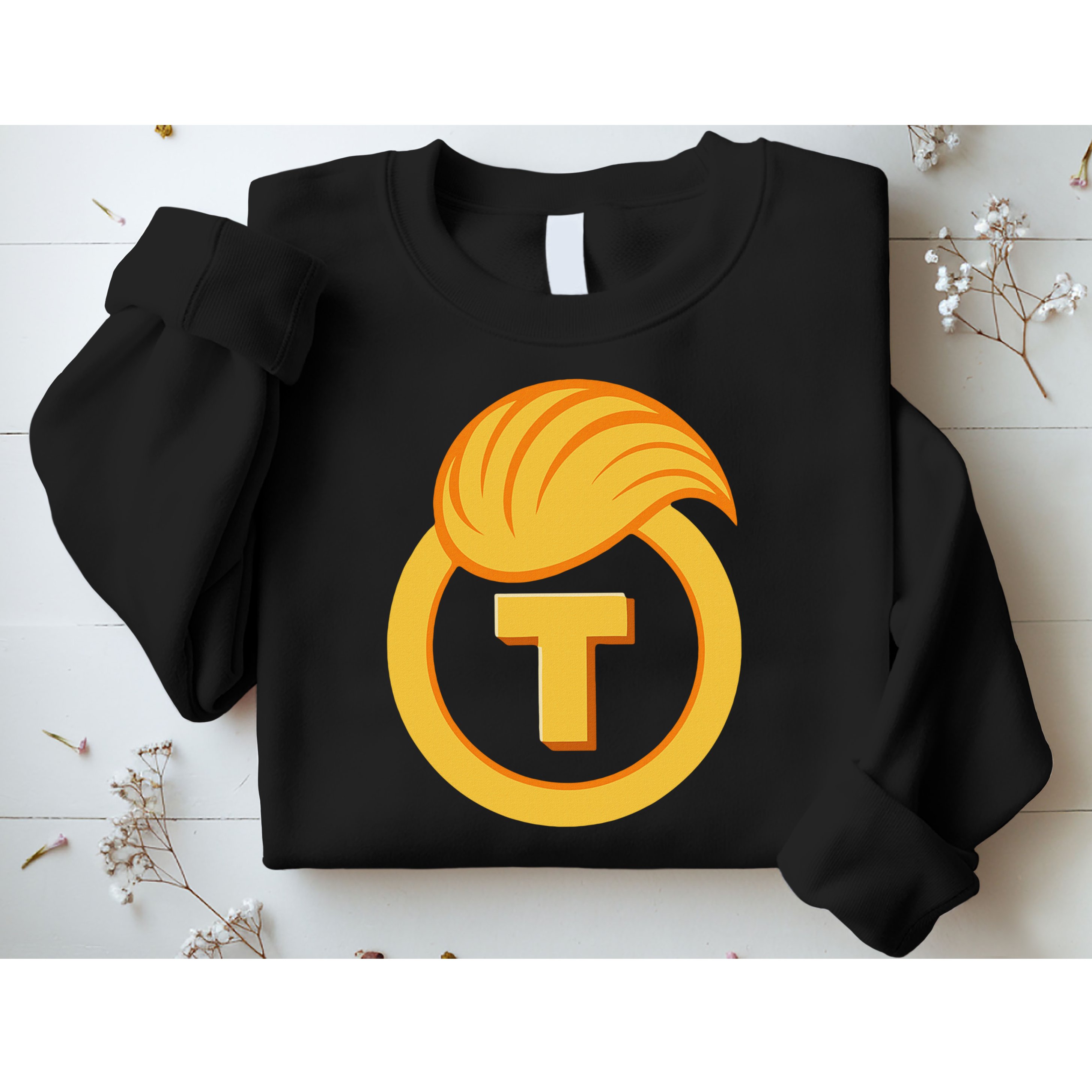 Trump Official Meme Coin Crypto President Sweatshirt