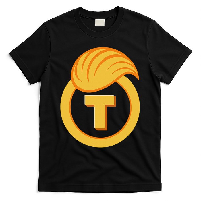 Trump Official Meme Coin Crypto President T-Shirt