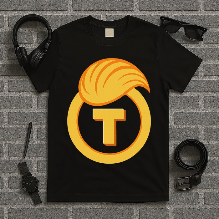 Trump Official Meme Coin Crypto President T-Shirt