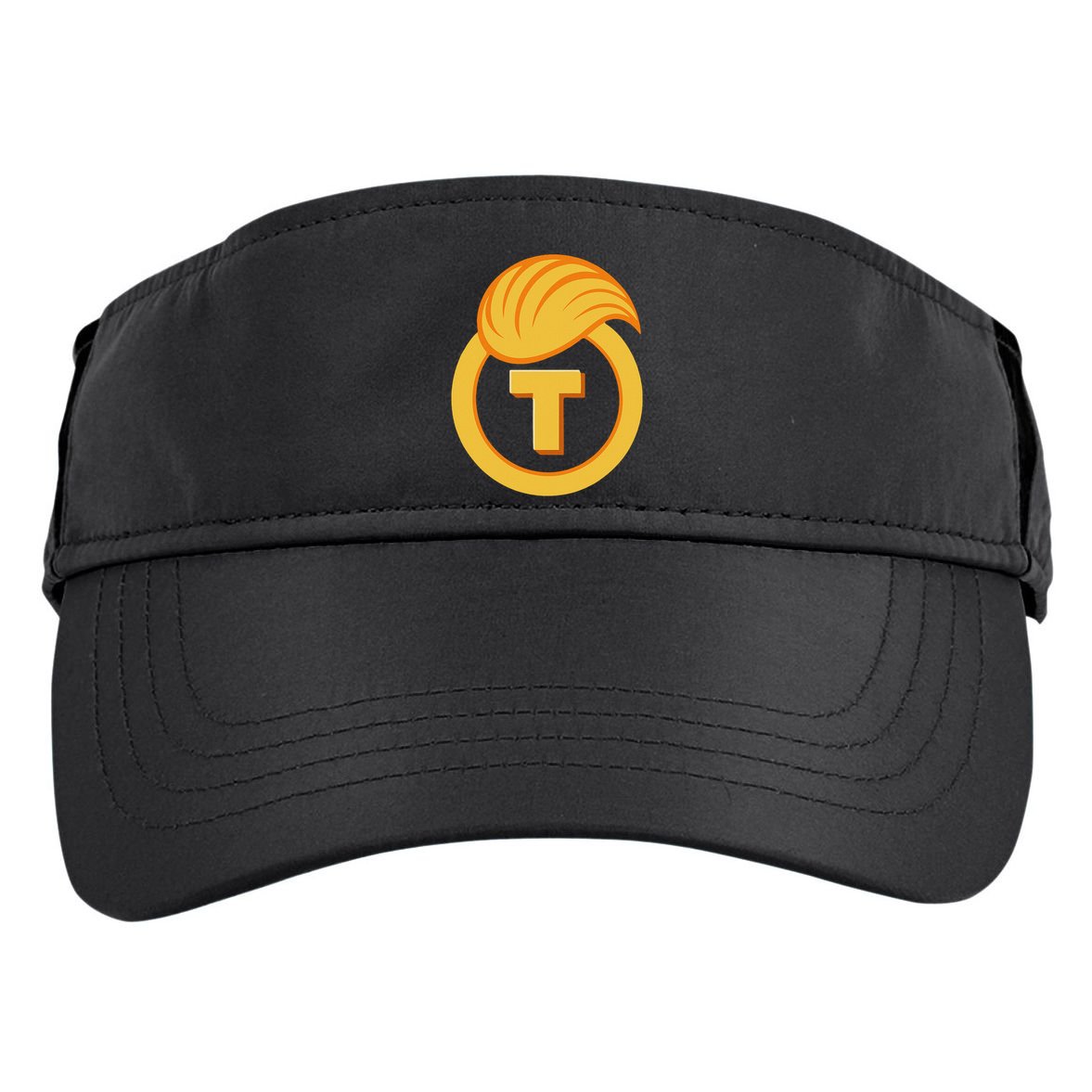Trump Official Meme Coin Crypto President Adult Drive Performance Visor