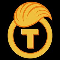 Trump Official Meme Coin Crypto President Drawstring Bag