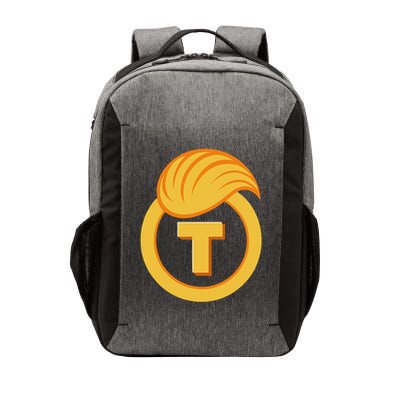 Trump Official Meme Coin Crypto President Vector Backpack