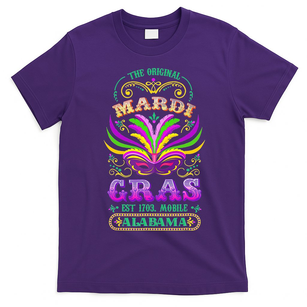 The Original Mardi Gras Mobile Alabama 1703 T-Shirt