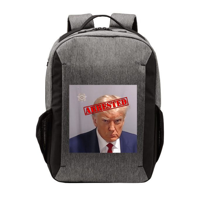 Trump Official Mugshot Arrested Funny Vector Backpack