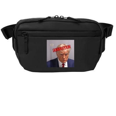 Trump Official Mugshot Arrested Funny Crossbody Pack