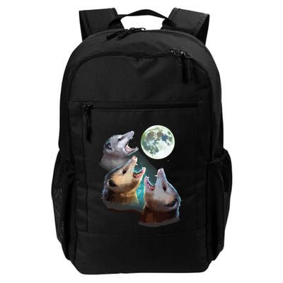 Three Opposum Moon With 3 Possums And Dead Moon Costume Daily Commute Backpack