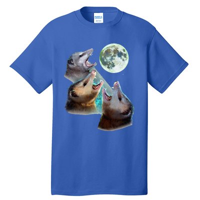 Three Opposum Moon With 3 Possums And Dead Moon Tall T-Shirt