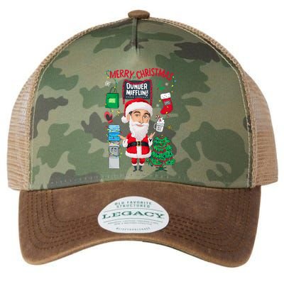 The Office Merry Christmas From Dunder Mifflin Legacy Tie Dye Trucker Hat