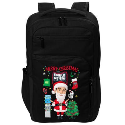 The Office Merry Christmas From Dunder Mifflin Impact Tech Backpack