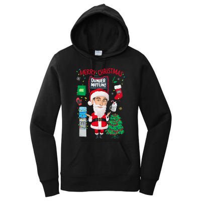 The Office Merry Christmas From Dunder Mifflin Women's Pullover Hoodie