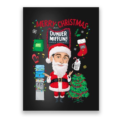The Office Merry Christmas From Dunder Mifflin Poster