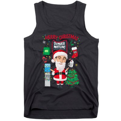 The Office Merry Christmas From Dunder Mifflin Tank Top