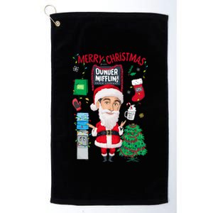 The Office Merry Christmas From Dunder Mifflin Platinum Collection Golf Towel