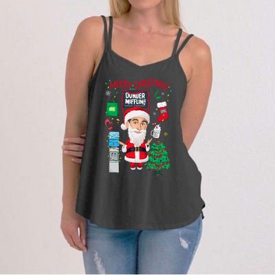 The Office Merry Christmas From Dunder Mifflin Women's Strappy Tank