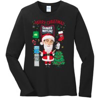 The Office Merry Christmas From Dunder Mifflin Ladies Long Sleeve Shirt