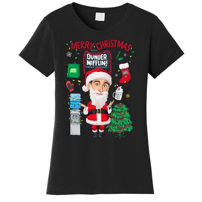 The Office Merry Christmas From Dunder Mifflin Women's T-Shirt