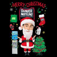 The Office Merry Christmas From Dunder Mifflin Kids T-Shirt