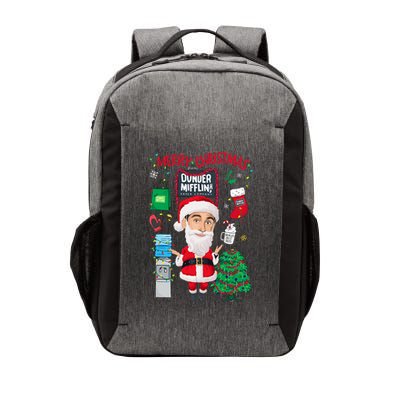 The Office Merry Christmas From Dunder Mifflin Vector Backpack