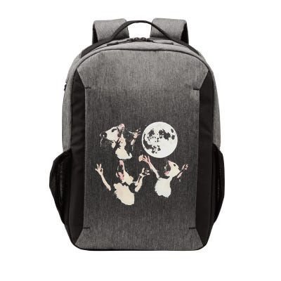 Three Opposum Moon 3 Possum Dead Moon Vector Backpack