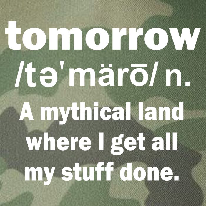 Tomorrow Definition Funny Legacy Tie Dye Trucker Hat